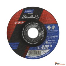 nortonschleifmittel/NORTON_schleifmittel_66252837275 Depressed center cutting off wheel Angle Grinder Norton STARLINE-METAL INOX-115x3x22.23_192777